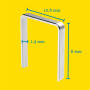 Agrafes Rapid 6mm Haute Performance 970 Pièces
