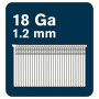 Pointes Rapid N8 Galvanisées 15mm Lot de 1000