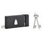 Serrure Applique Horizontale Thirard 4G 140x80 Acier Noir