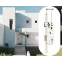 Serrure Encastrer VACHETTE D4500 Passage Cylindre Noir