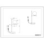 Lampe de Table Pure Design Moderne Noir