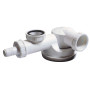Siphon évier 1 bac WIRQUIN Blanc 30718740