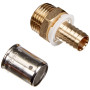Raccord Droit à Sertir Mâle 12" Tube PER Ø16 Somatherm For You