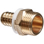 Raccord Droit à Sertir Mâle 12" Tube PER Ø16 Somatherm For You