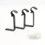 Tringle à Rideaux Extensible en Acier 120-210 cm