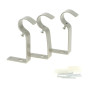 Tringle à Rideaux Extensible en Acier 120-210 cm