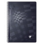 Cahier à Spirales Clairefontaine Noir - Prise de Notes & Organisation
