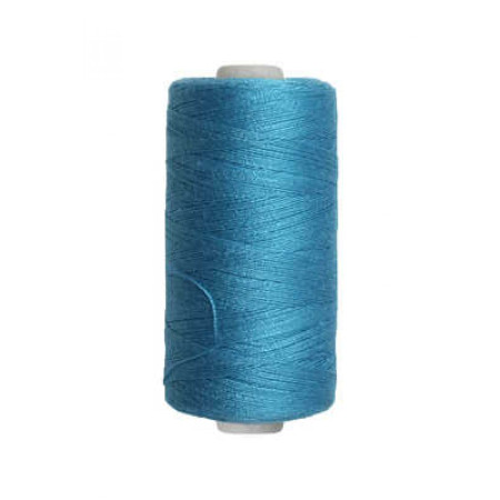 Fil à Coudre Bleu Polyester 500m
