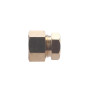 Manchon Bicone Laiton F 12x17 pour Tube Cuivre D14
