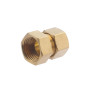 Manchon Bicone Laiton F 15x21 pour Tube Cuivre D12