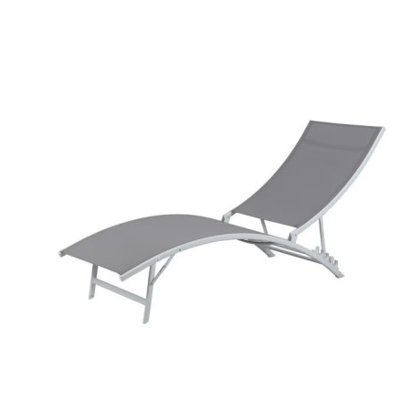 Bain de soleil acier/tixline Caro gris - INVENTIV