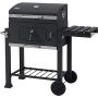 tepro Garten Toronto Click charbon de bois Barbecue noir