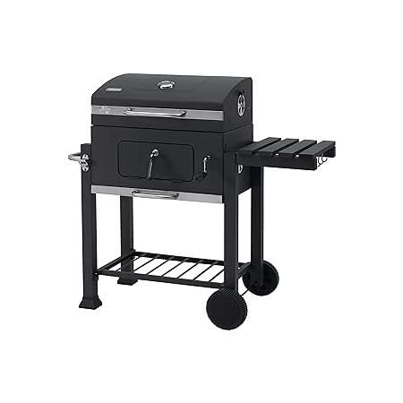 tepro Garten Toronto Click charbon de bois Barbecue noir