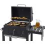 tepro Garten Toronto Click charbon de bois Barbecue noir