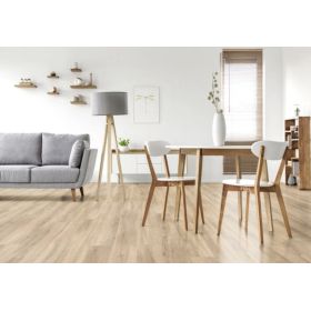 Lame vinyle à Clips Antibes 4 Chanfreins 123,9x21,2x0,4cm 2,1m² - INVENTIV