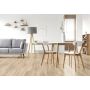 Lame vinyle à Clips Antibes 4 Chanfreins 123,9x21,2x0,4cm 2,1m² - INVENTIV