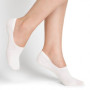 Twinday - Protège-pieds Coton Stretch Blanc - Lot de 3 - 27/30