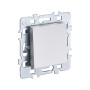 INTERRUPTEUR VA ET VIENT - STANDARD EXTRA PLAT SANS FIL - GAMME CASUAL - MÃ‰CANISME BP CACHE ALU SUPPORT MÃ‰TAL