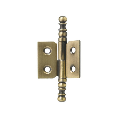 HETTICH FURNTECH GMBH ET-CO-KG - PAUMELLE A VASE DROITE 50X40MM ACIER LAITON VIEILLE BLISTER
