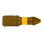 Embouts de vissage Philips TIVOLY - Lot de 3 - PH1-2-3 - Acier - Revêtement étain