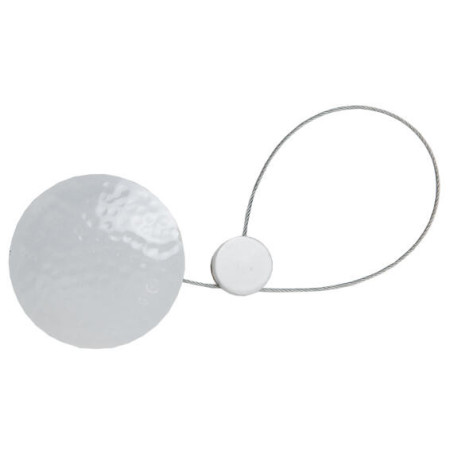 Embrasse  pour rideaux - Disque blanc - Fixation élégante