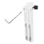 Fixations à Serrer pour Fenêtre avec Aération - Blanc (Lot de 2)