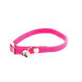 Collier Chat Nylon Elastique Rose - Sécurité & Confort
