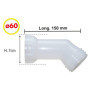 Rallonge de cuve Ø60 mm - Arrosage - Embout boutté