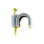 Attaches Câbles Plastique Ø7 Gris - ZENITECH - 20 Pièces