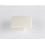 Bouton de Meuble Carré Beige REI - Zamak - Moderne