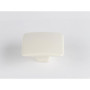 Bouton de Meuble Carré Beige REI - Zamak - Moderne