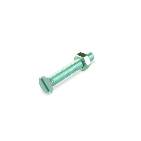Microvis Tête Fraisée Acier Zingué L.5 x Diam.3 mm - Lot de 20