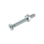 Vis à Métaux Tête Cylindrique Phillips Zingué 2.5x10mm - 20 Supports