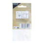 Attaches Triangulaires CEANOTHE 12 mm - 3 kg (Lot de 6)