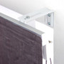 MADECOSTORE - Équerres de Fixation Murales avec Déport pour Store - Blanc