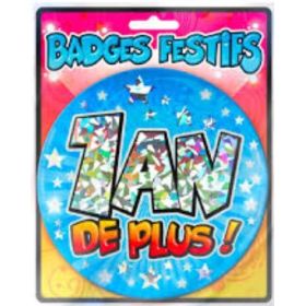 BADGE 1ANS DE