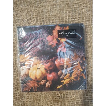 SERVIETTE EN PAPIER AUTOMNE