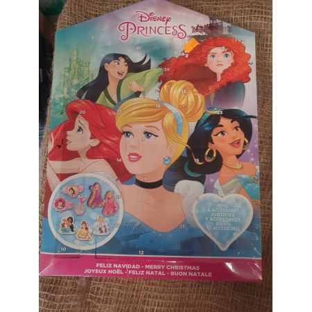 CALENDRIER DE L'AVENT PRINCESSES DISNEY
