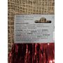 GUIRLANDE FIL NOEL ROUGE LAMETTA 50CM HAUTEUR