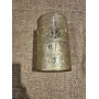 VASE DORE MOTIF NOEL SECONDE VIE