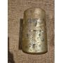 VASE DORE MOTIF NOEL SECONDE VIE