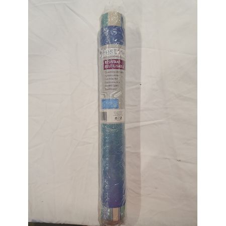 CHEMIN DE TABLE FESTINE VIOLET 0.4 X 1.4M