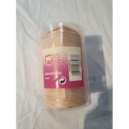 CONFETTIS COEUR SAUMON