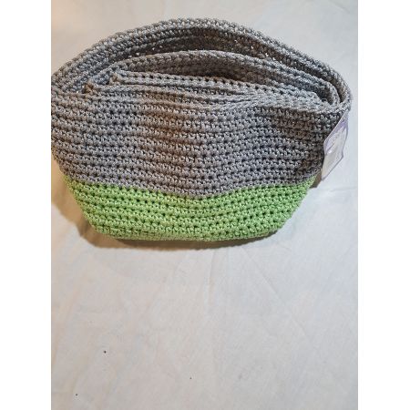 LOT DE 3 PANIERES