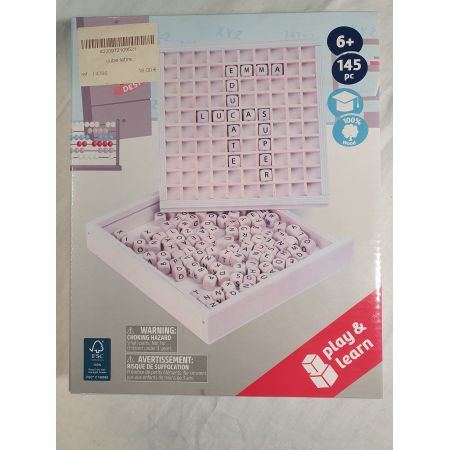 JEU CUBE LETTRE