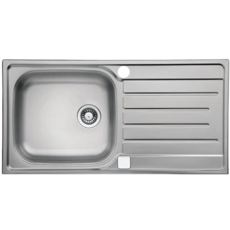 Evier 1 bac 100x50cm Line+ inox - DIADEM