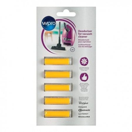 PACK DE 5 DÉSODORISANTS POUR ASPIRATEUR WPRO ACT050 CITRONNELLE