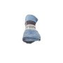 DMO- PLAID FLANELLE TOUCHER DOUX BLEU -127*152CM - 100% POLYESTER
