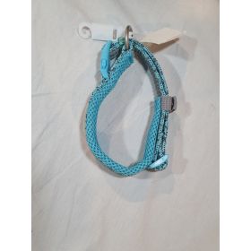 COLLIER BLEU REFLECHISANT 
