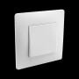 Interrupteur Bouton Poussoir Blanc Encastré - INVENTIV'